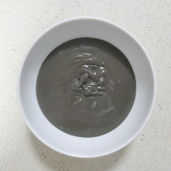 The last of the Sweet black sesame seed soup/pudding