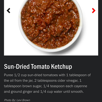 Media 'Sun Dried Tomato Ketchup.png' in album 'Food Network 50 Condiments'