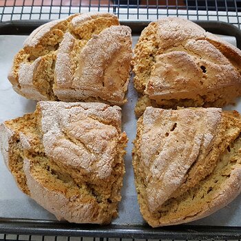 Buckwheat & Almond Scones