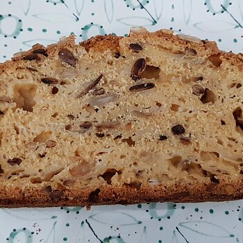 A Slice of Sunflower & Cheese Loaf