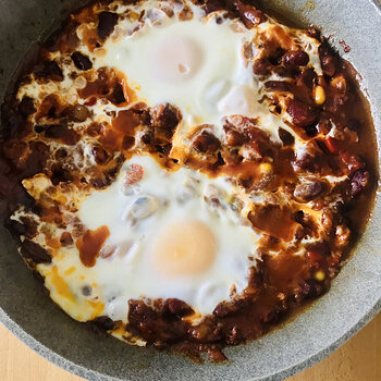 Eggs in Purgatory with Chilli con Carne.jpeg