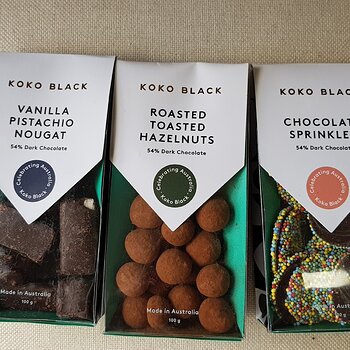 Koko Black Vegan chocolates
