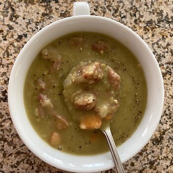 Split Pea and Ham Hock Soup