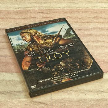 Troy Movie DVD