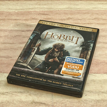 The Hobbit: The Battle Of The Five Armies Movie DVD