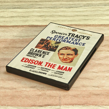 Edison, The Man Movie DVD