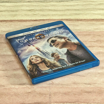 Tommorowland Movie BluRay DVD