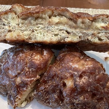 Apple Fritter From The Donut Shop's Food Truck