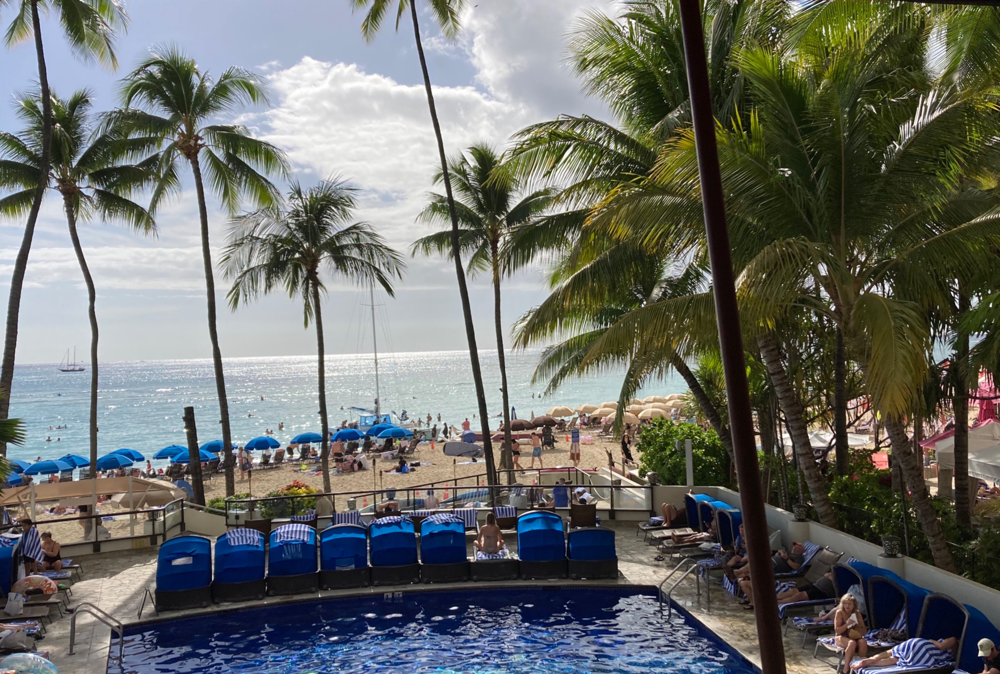 A room with a view at Hula Grill