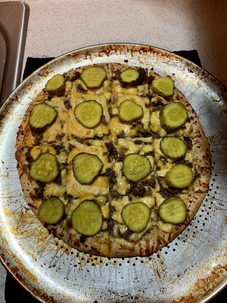 Added dill pickles