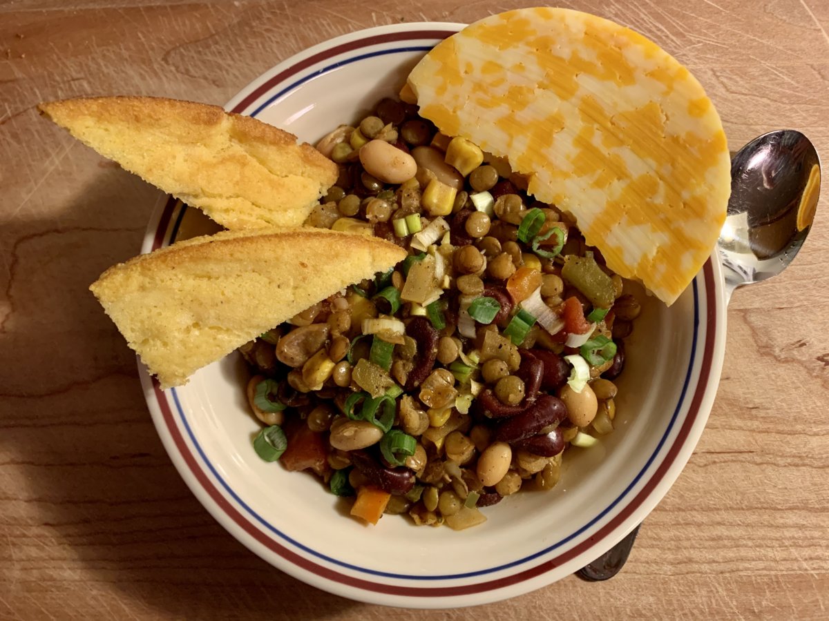 Almost Vegetarian Chili