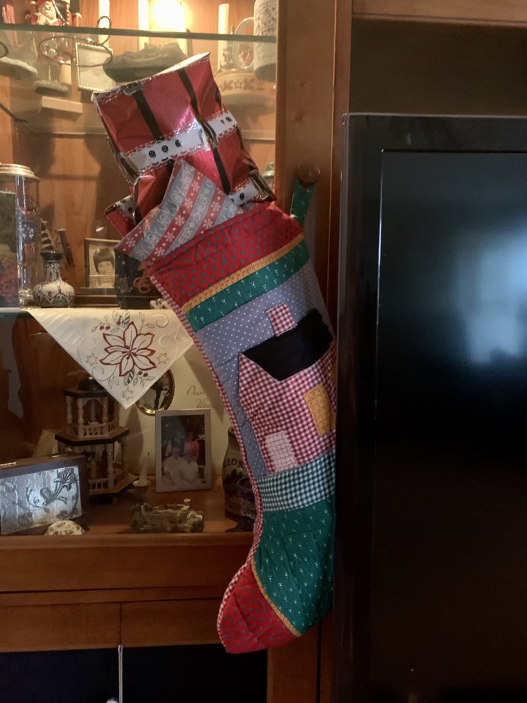 And The Stockings Were Hung By The TV With Care