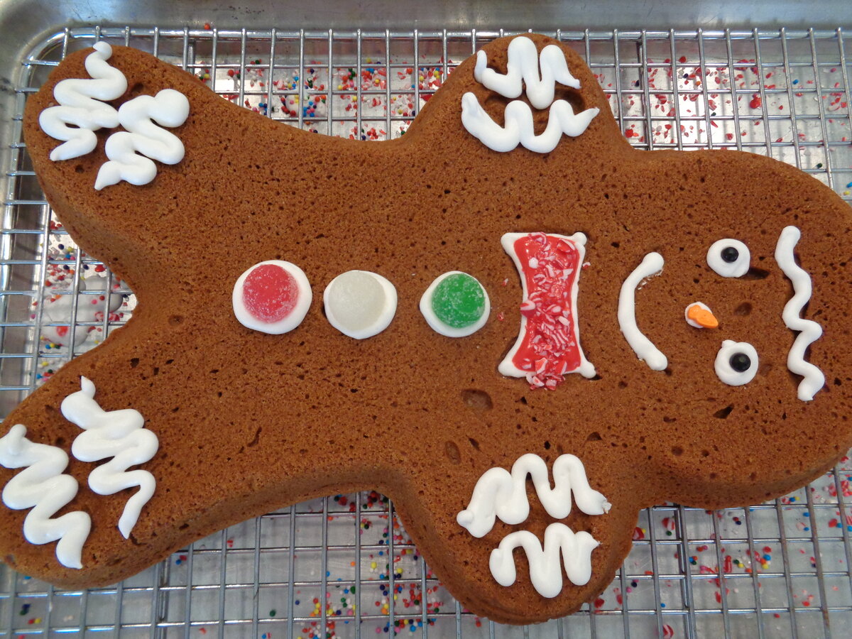 Another Giant Gingerbread Cookie