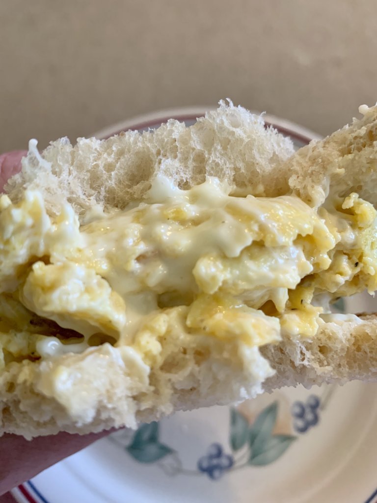 Another Scrambled Egg And Mayo Sandwich