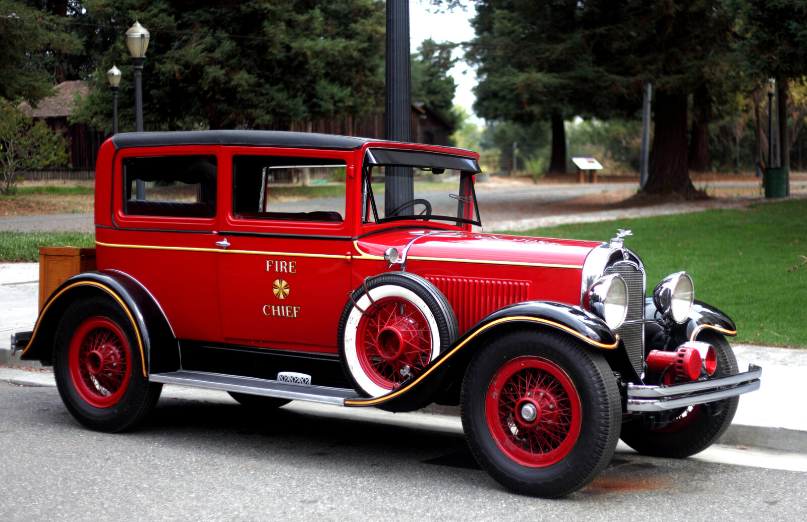 Antique Ford Fire Chief