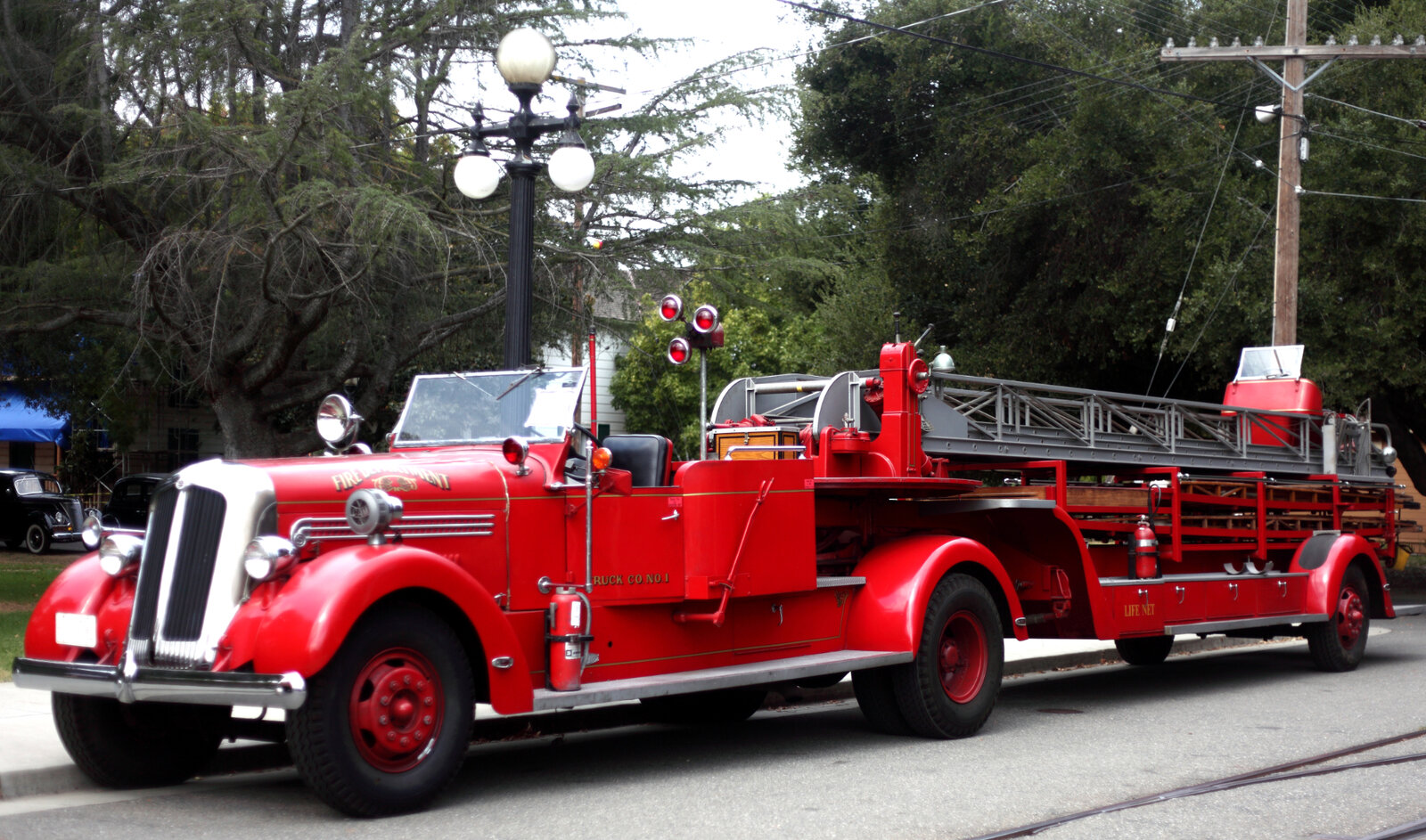 Antique Ford Fire Engine