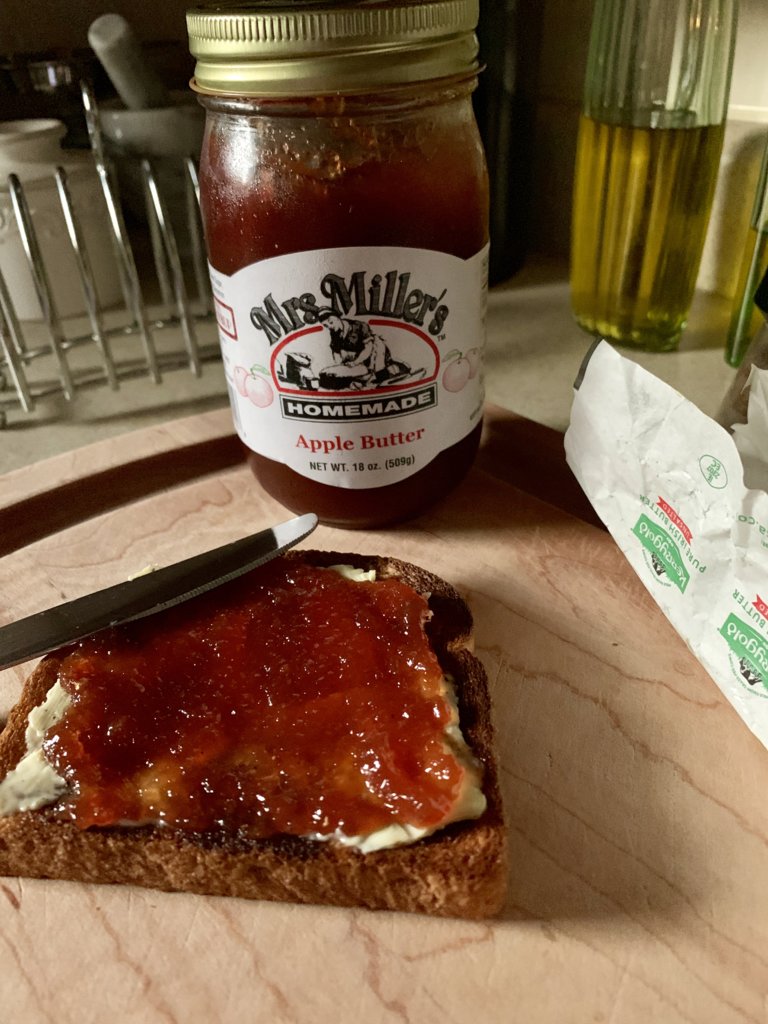 Apple Butter And Toast