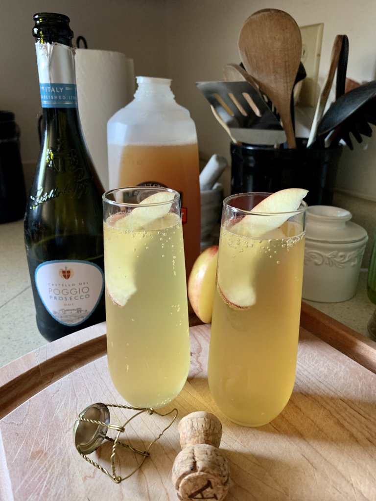 Apple Cider Mimosas