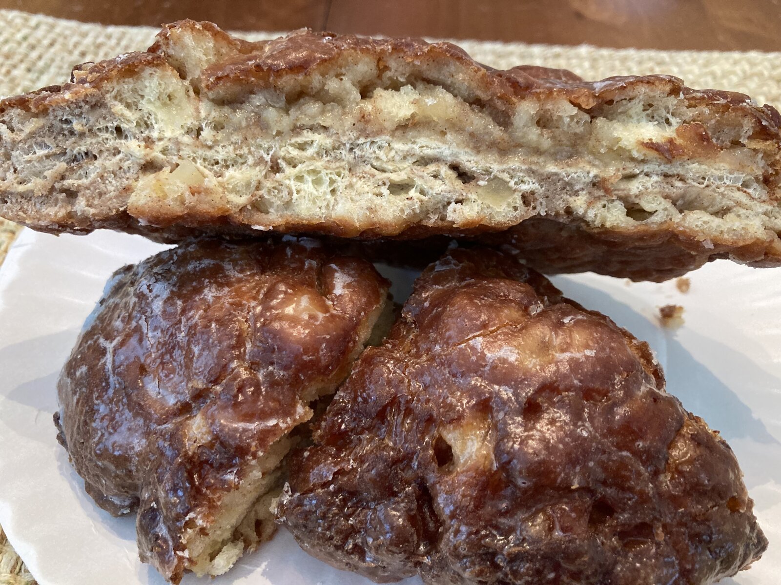 Apple Fritter From The Donut Shop's Food Truck
