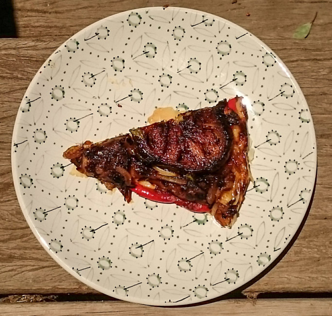 Aubergine Tarte Tatin