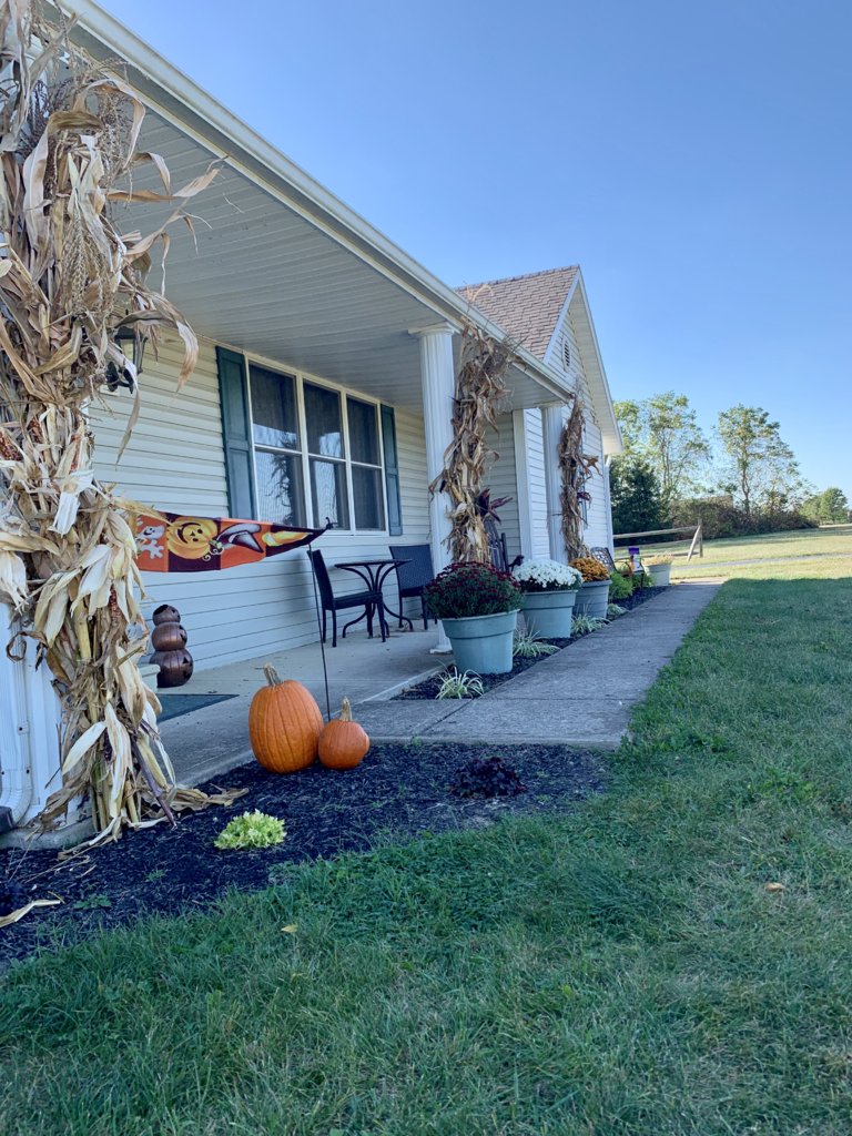 Autumn Front Porch