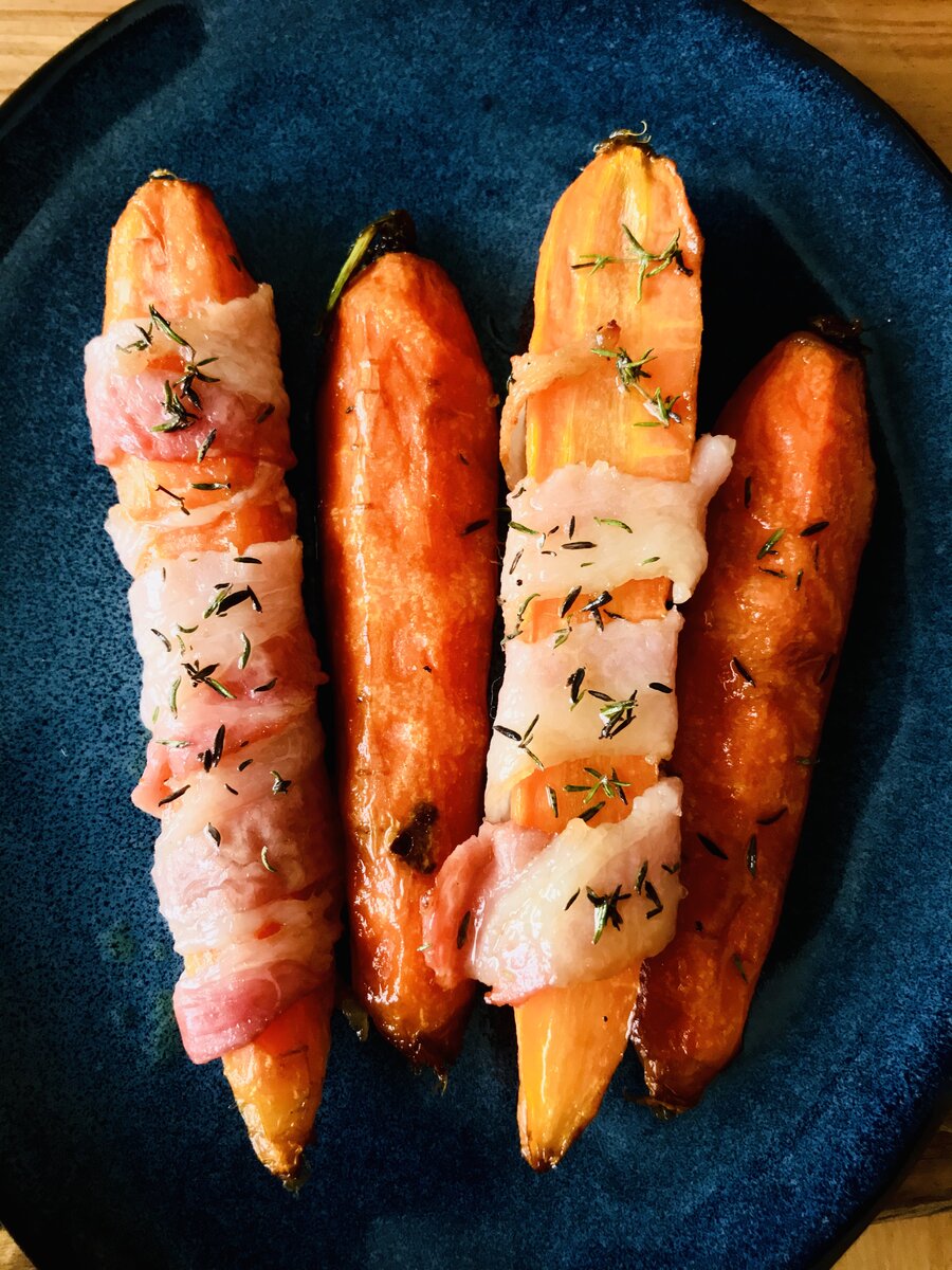 Bacon-Wrapped Garlic and Thyme Roast Carrots.jpeg