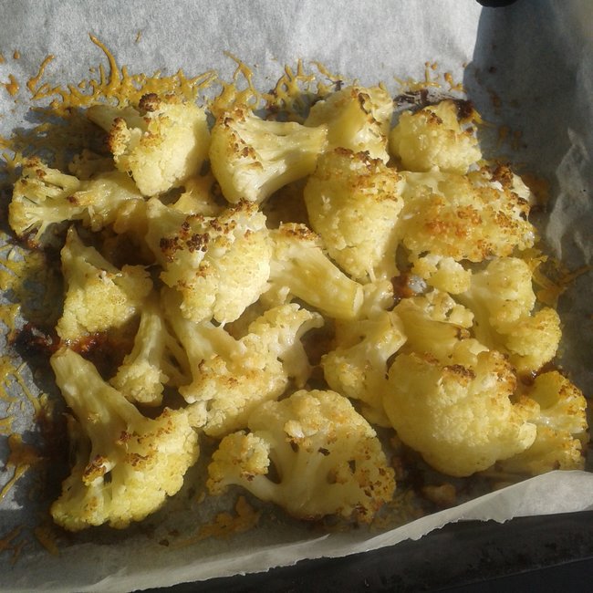 Baked cauliflowers