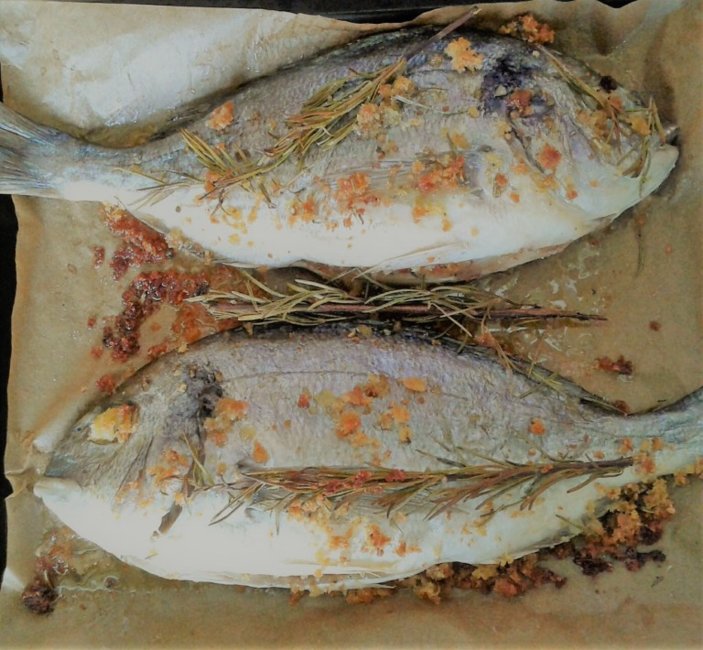 Baked Sea Bream