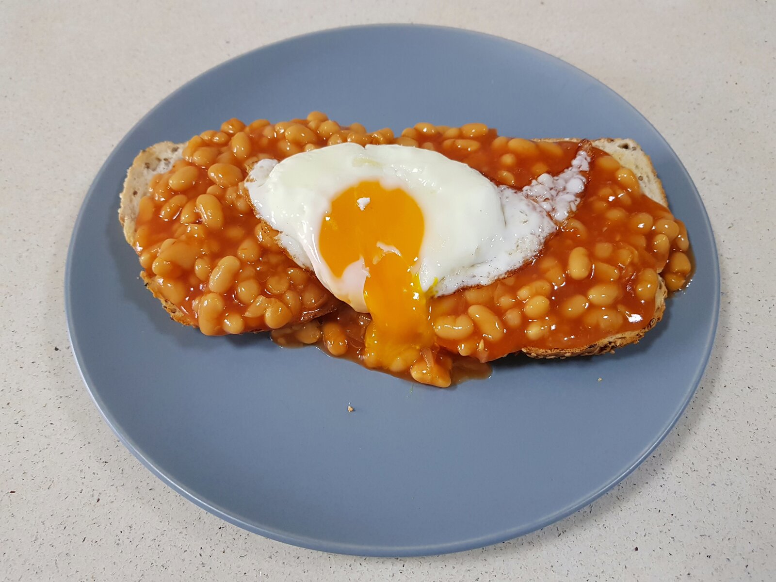 Beans & Egg on Toast