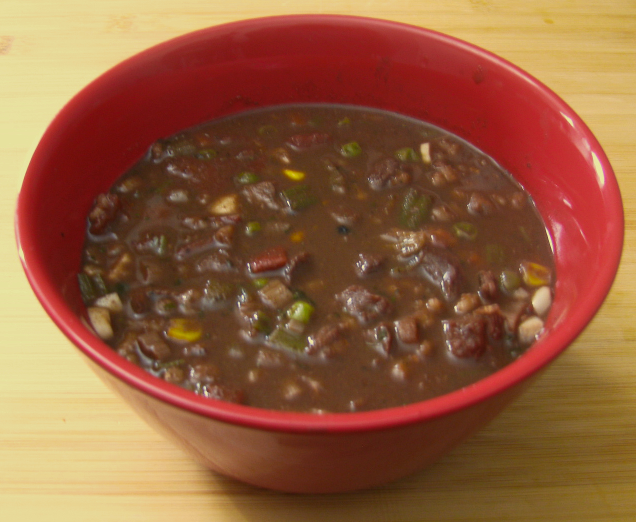 Berbere Beef Barley Wine Soup