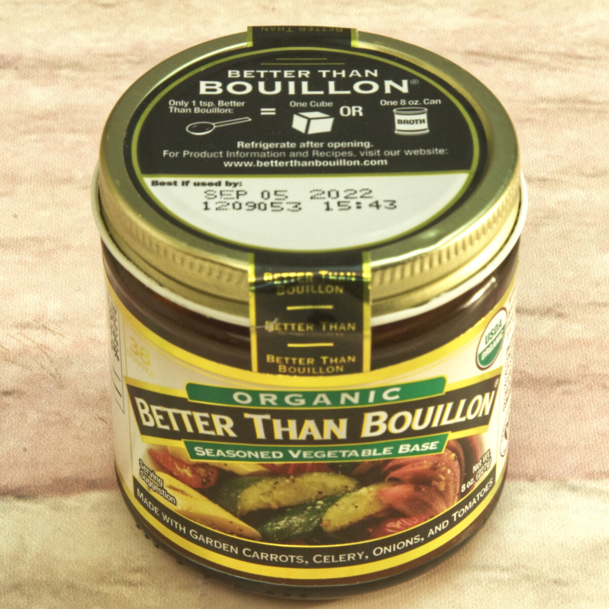 Better Than Bouillon Organic Seasoned Vegetable Base