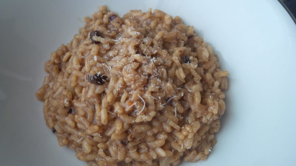 Black Garlic Risotto