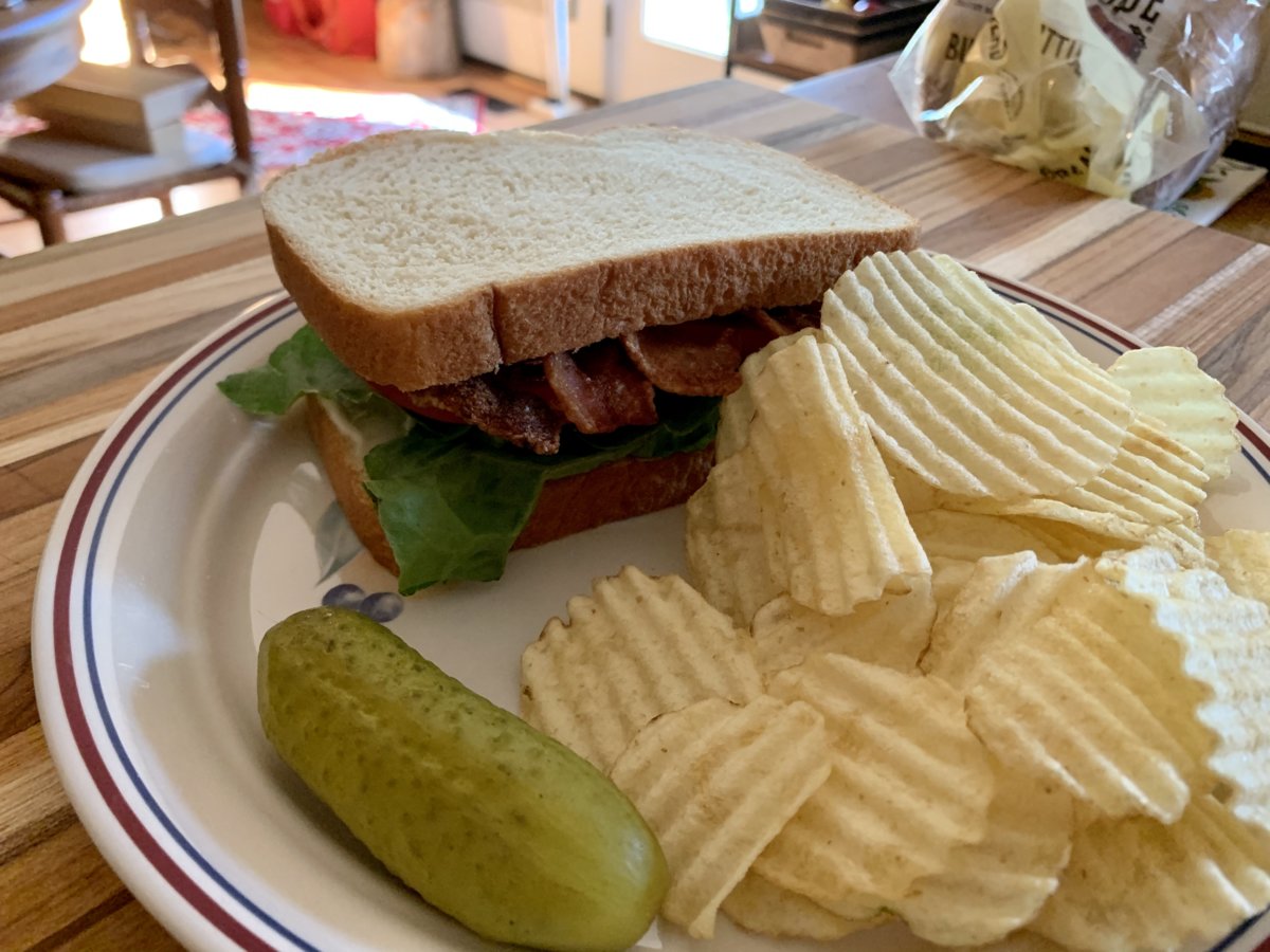 BLT, Chips, Pickle