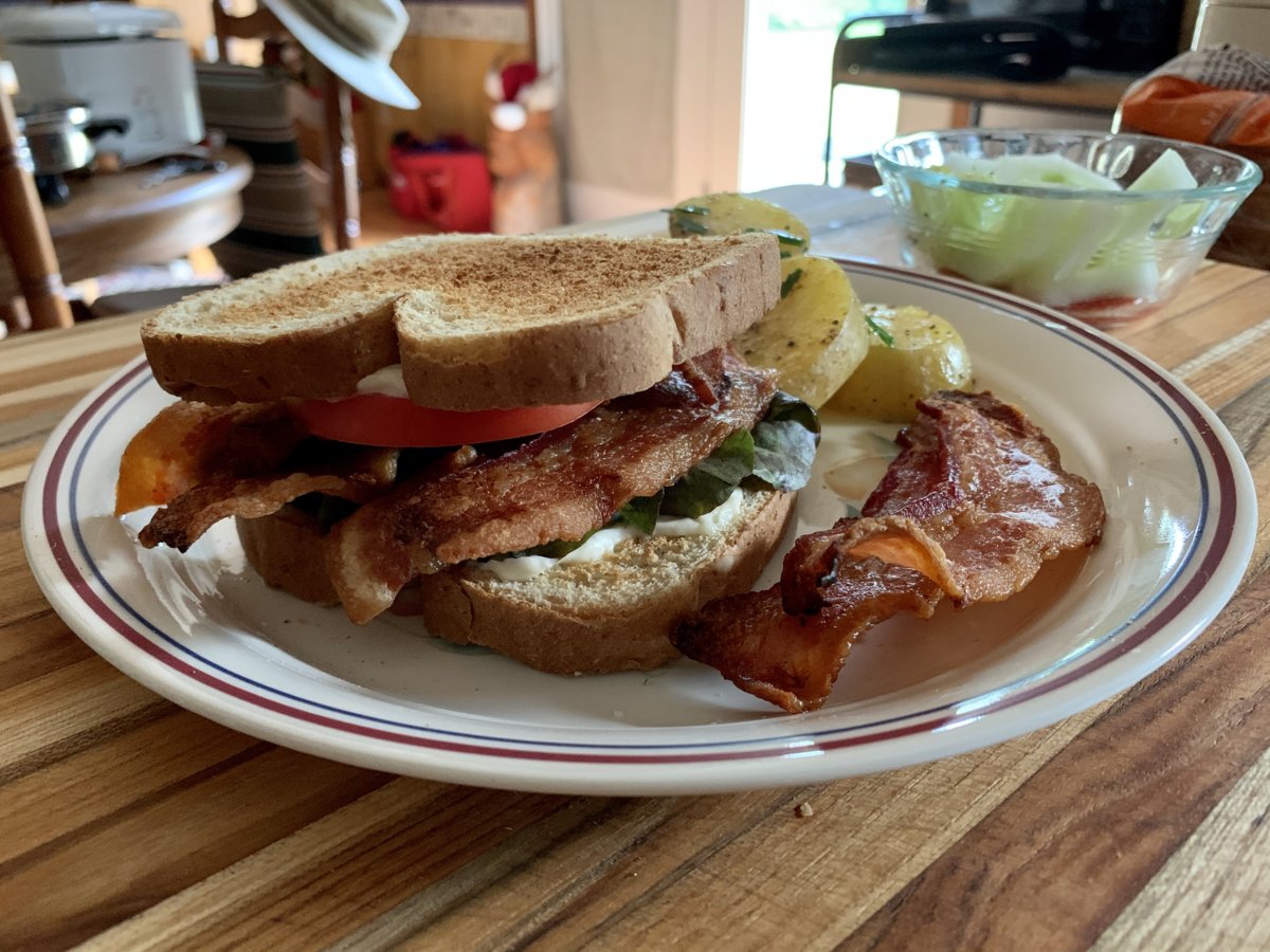 BLT, Potatoes, & Cukes W/ Tomato