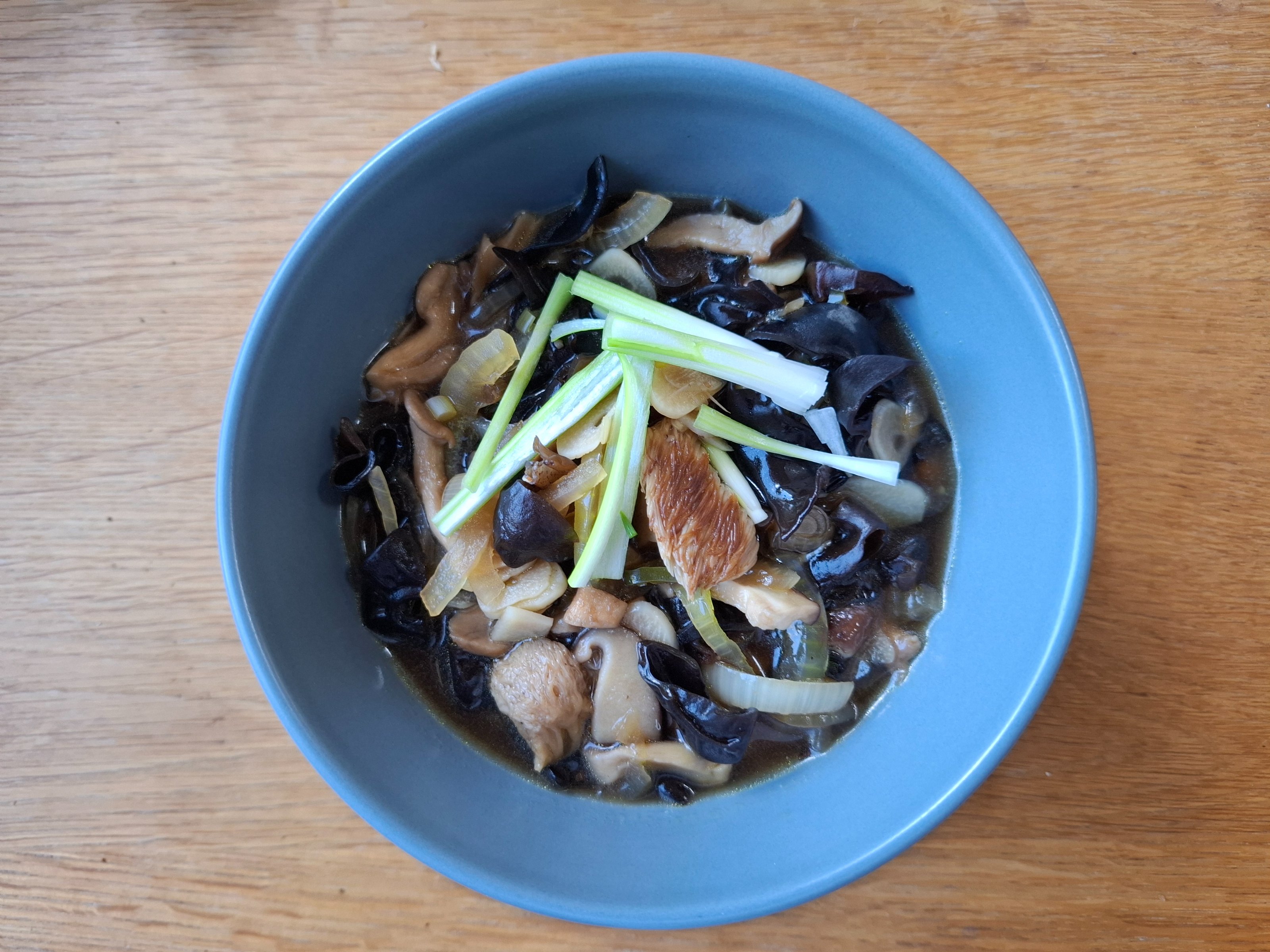 Braised Lion's Mane Mushrooms
