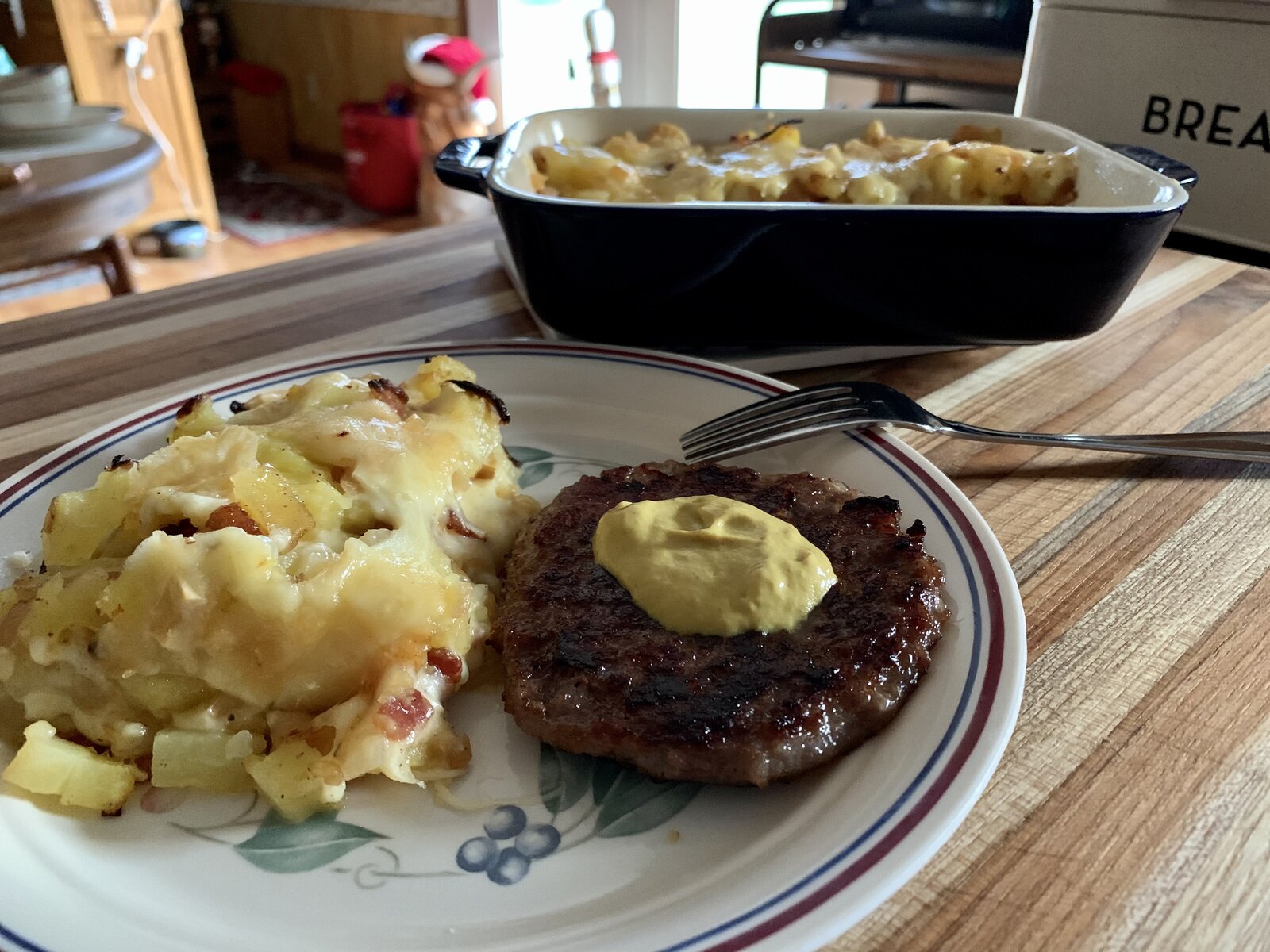 Bratwurst Patty & Tartiflette