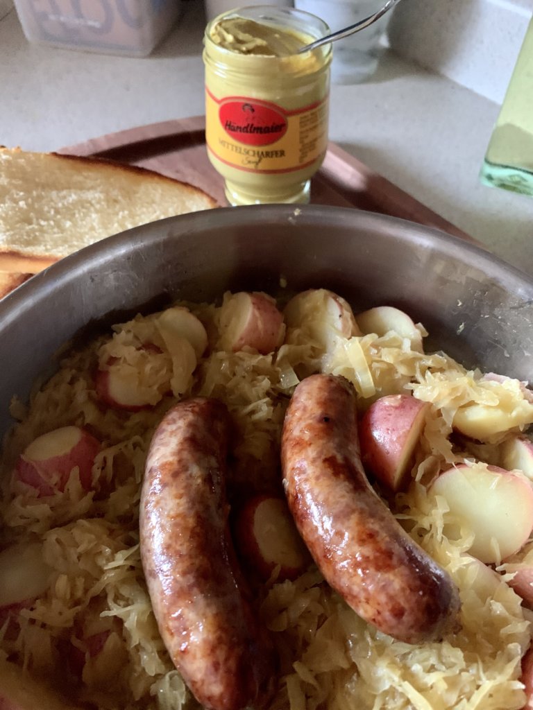 Bratwurst Supper!