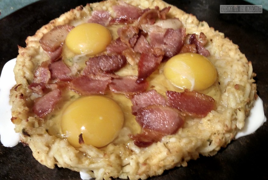 Breakfast Pizza - Step 2