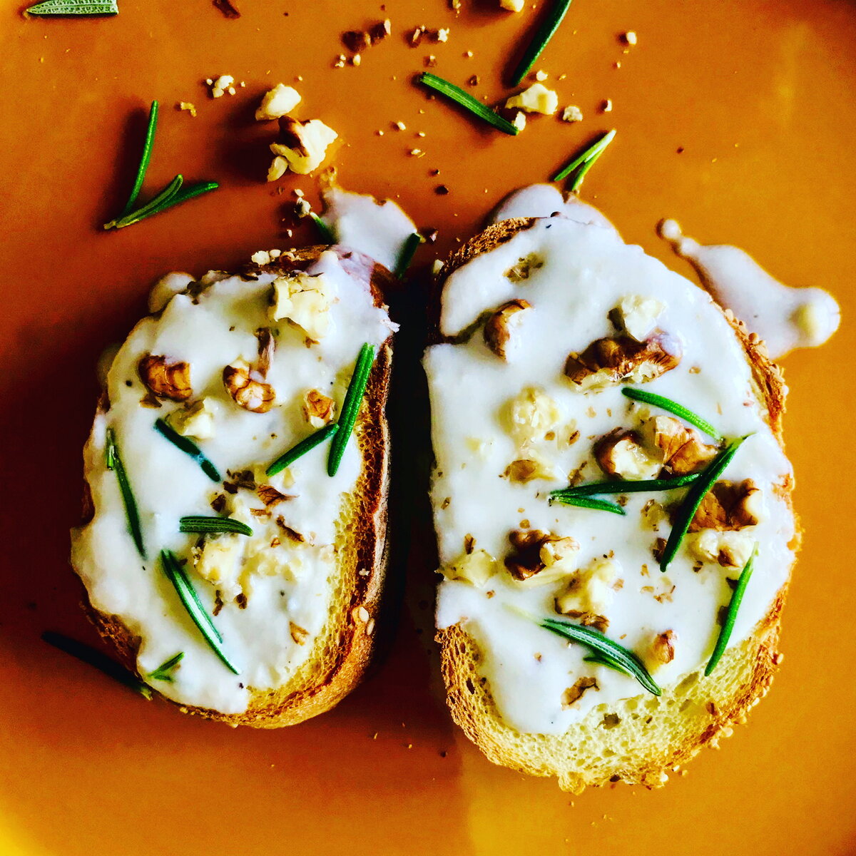 Bruschetta with Gorgonzola, Rosemary and Walnuts.jpeg