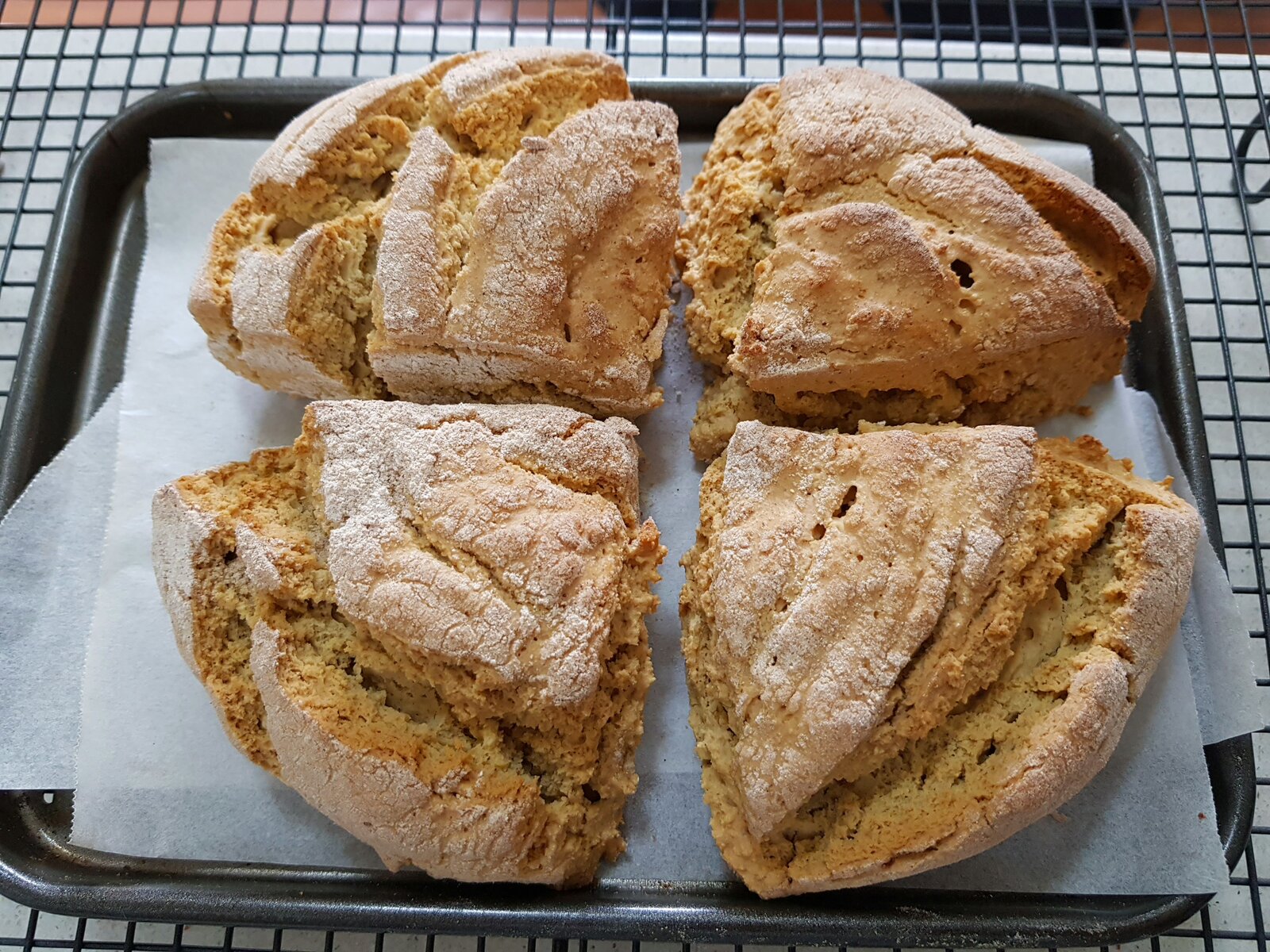 Buckwheat & Almond Scones