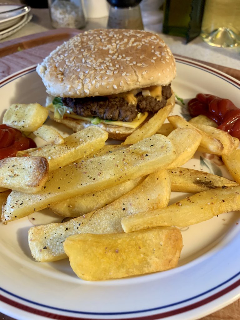 Burger And Fries?...Chips?...Frips!
