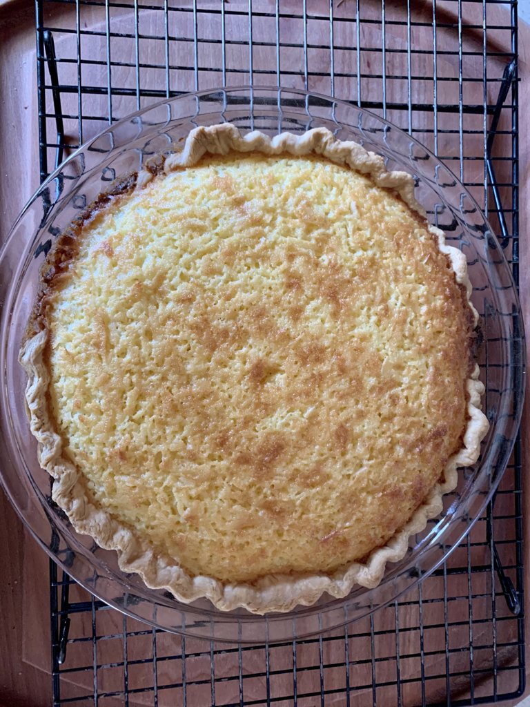 Buttermilk-Coconut Pie