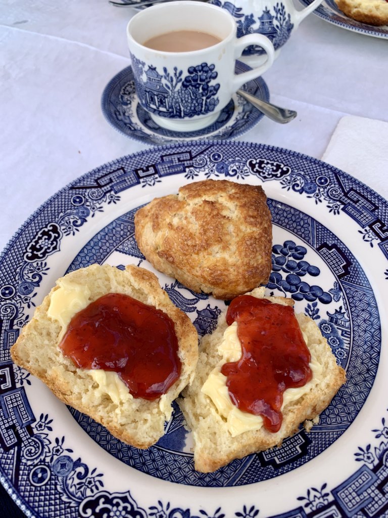 Buttermilk Scones And Strawberry Jam