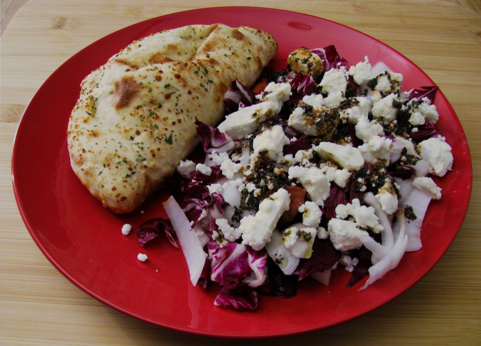 Calzone with Salad