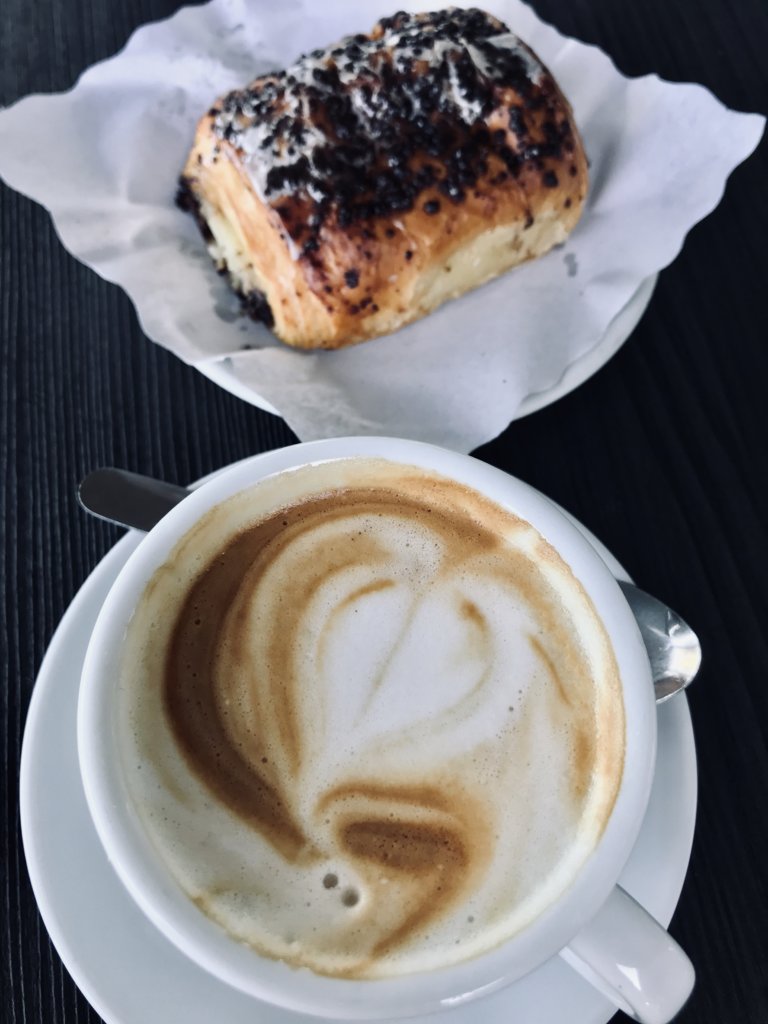 Cappuccino and choco brioche.jpeg