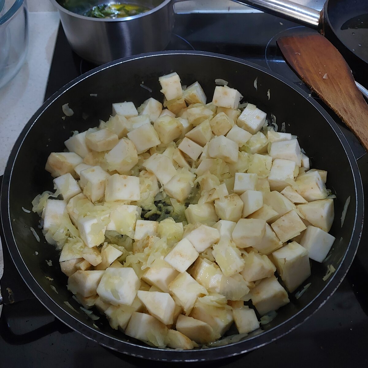 Celeriac & Onions