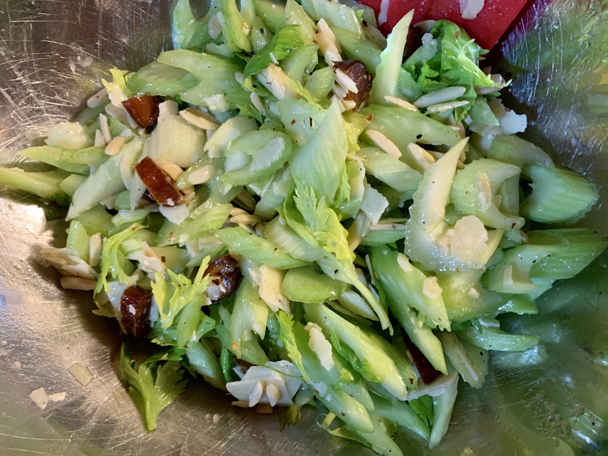 Celery And Date Salad