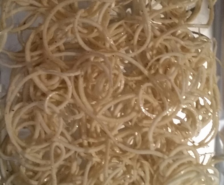 Celery root noodles