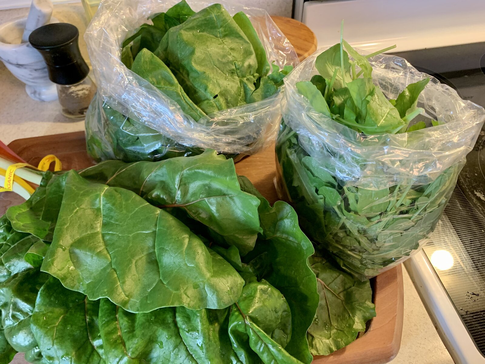 Chard, Spinach, & Arugula