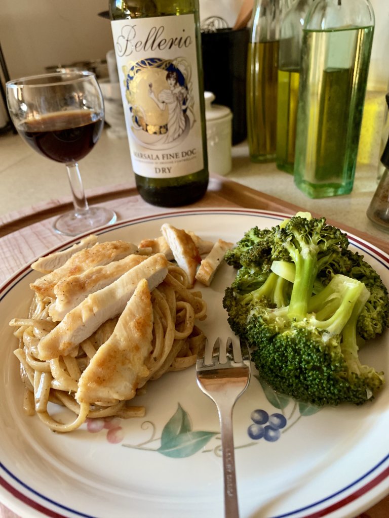 Chicken Linguini Marsala